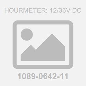 Hourmeter: 12/36V Dc